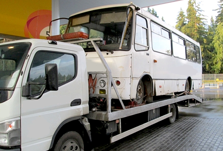 Транспортировать автобус  по Волгограду