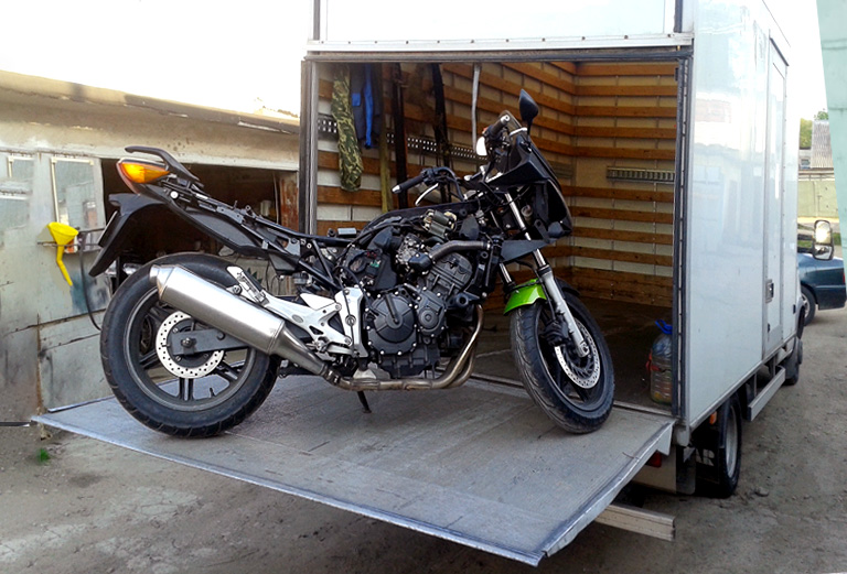 Отправка мотоцикла стоимость из Санкт-Петербург в Канаш