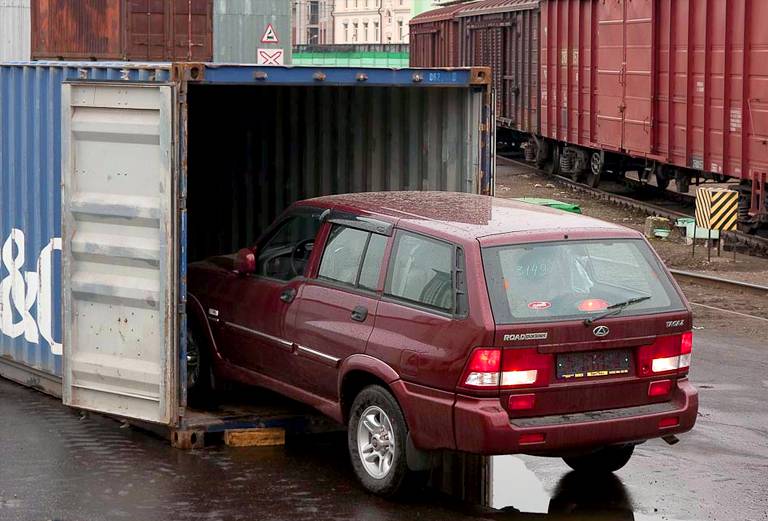 Перевозка авто сеткой daewoo matiz / 2013 г / 1 шт из Новосибирска в Казахстан